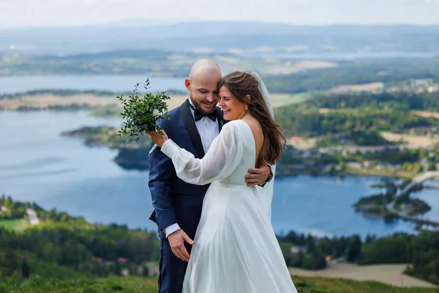 Klar for å gå ut til seremonien
