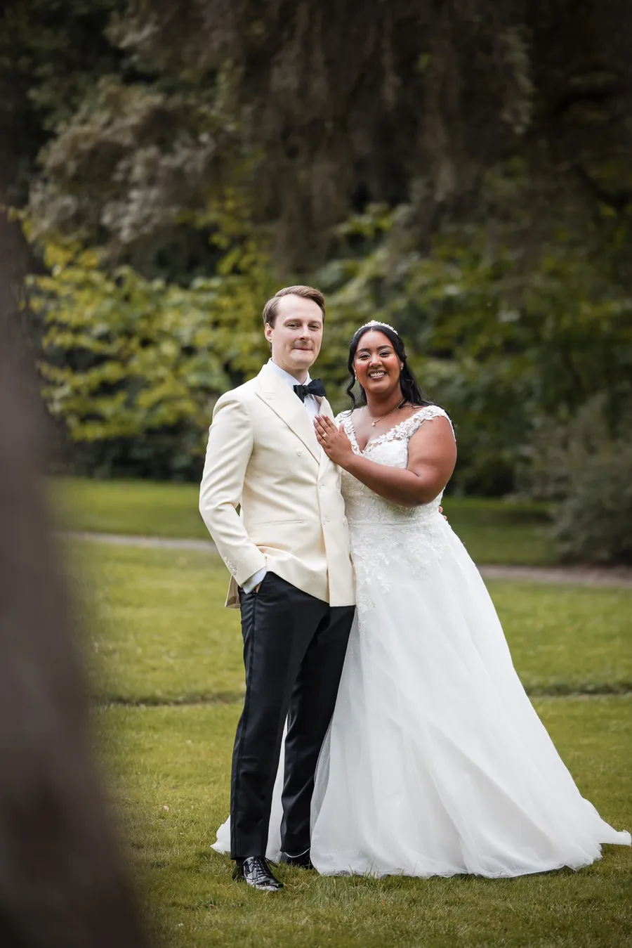 Hewan og Robert — portrett i Botanisk hage