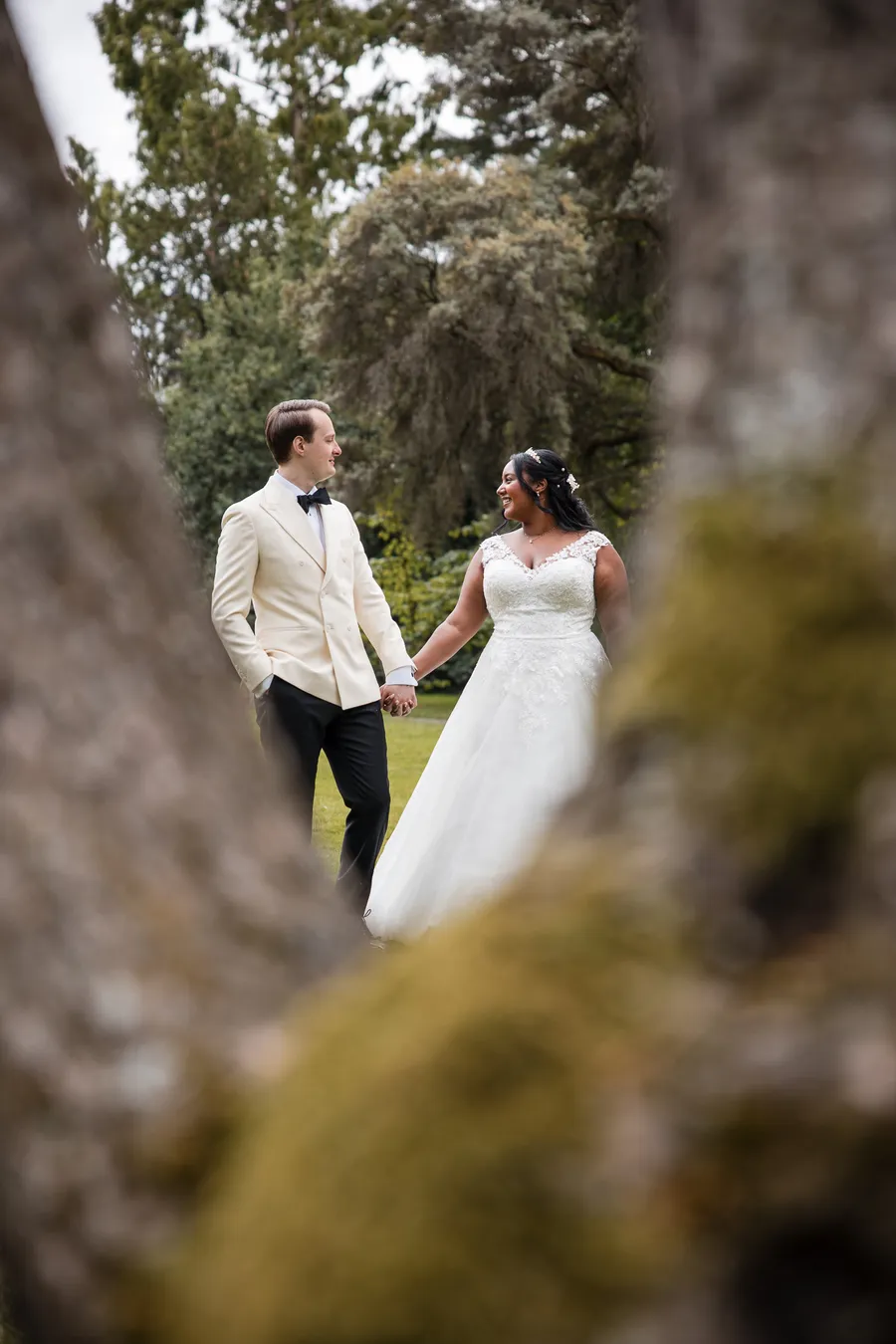 Hewan og Robert — portrett i Botanisk hage