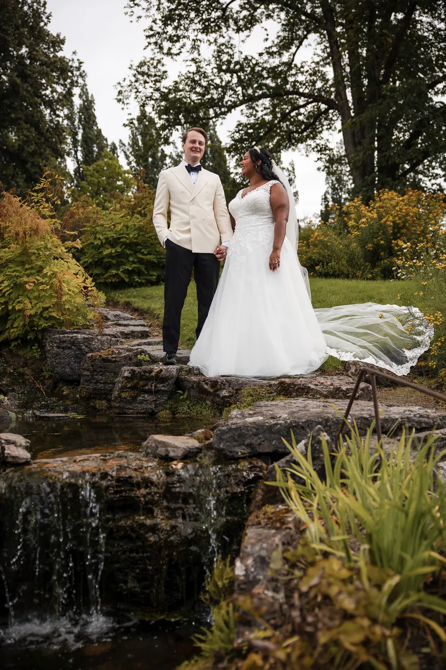 Hewan og Robert — portrett i Botanisk hage