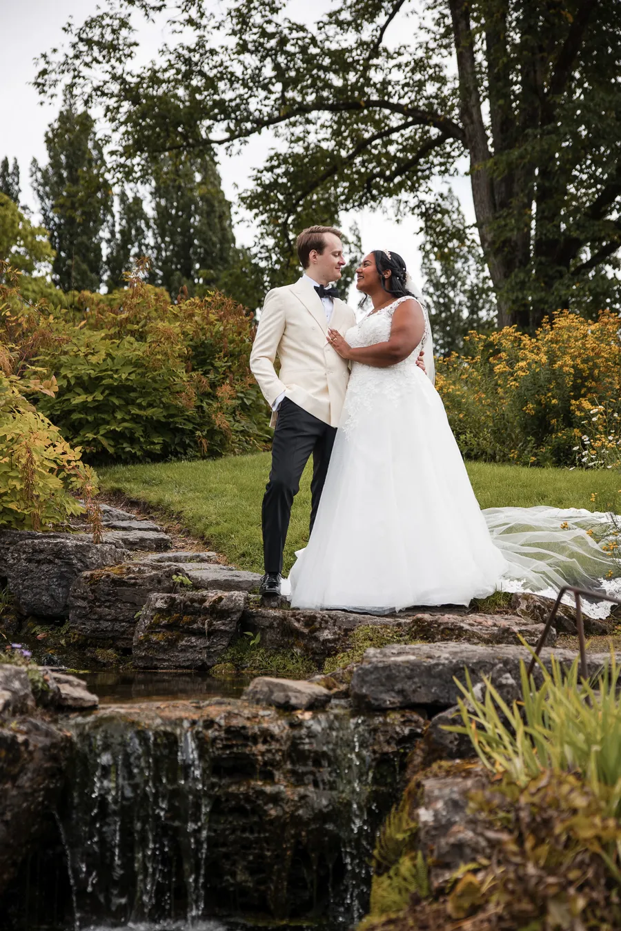 Hewan og Robert — portrett i Botanisk hage