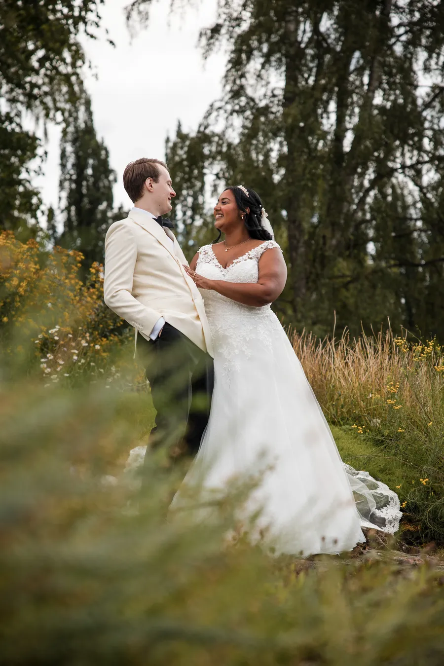 Hewan og Robert — portrett i Botanisk hage